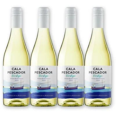 Cala Pescador Verdejo 4 flessen