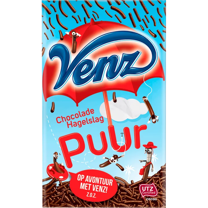 Venz Puur Chocolade Hagelslag 400 g