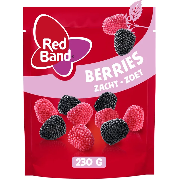 Red Band Berries Zacht Zoet 230 g
