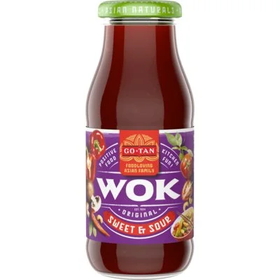 Go-Tan Wok Original Sweet & Sour 240 ml
