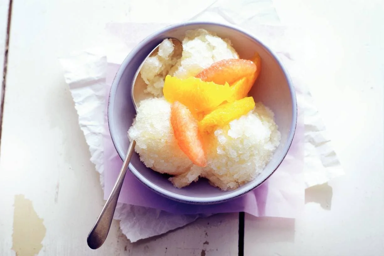 Blanco de verano-sorbet