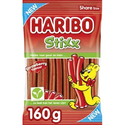 Haribo Stixx strawberry