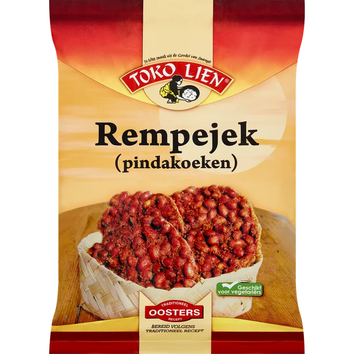 Toko Lien Rempejek Pindakoeken 200 g