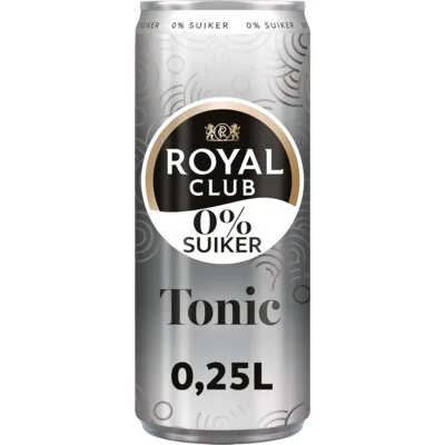 Royal Club Tonic 0% suiker 4-pack