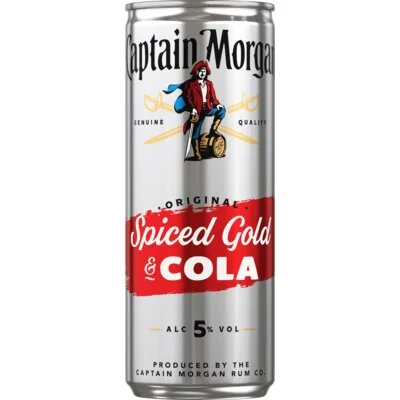 Captain Morgan Rum & cola