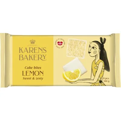 Karens Bakery Cake bites lemon