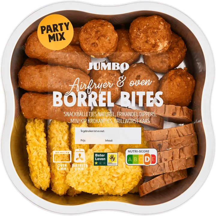 Jumbo Airfryer & Oven Borrel Bites Party Mix 450 g