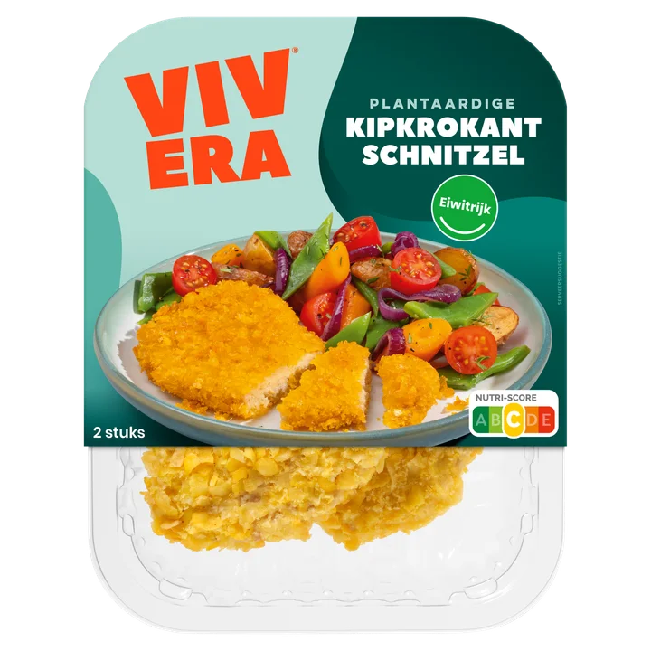 Vivera Plantaardige Kipkrokant Schnitzel 200 g