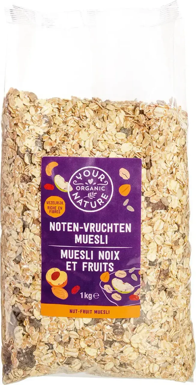 Noten vruchten muesli
