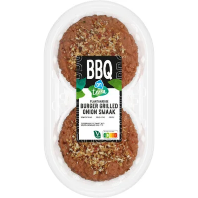 AH Terra Plantaardige burger grilled onion smaak