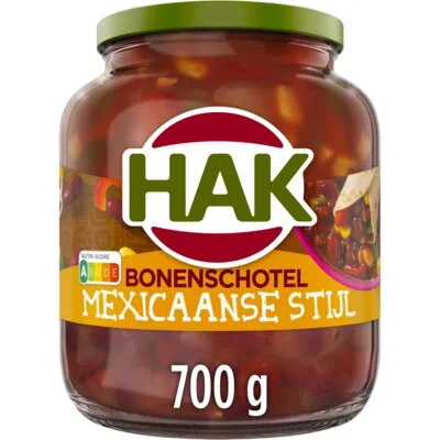 Hak Bonenschotel Mexicaans 700 g