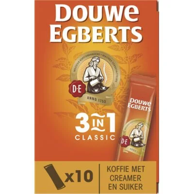 Douwe Egberts 3-in-1 classic oploskoffie