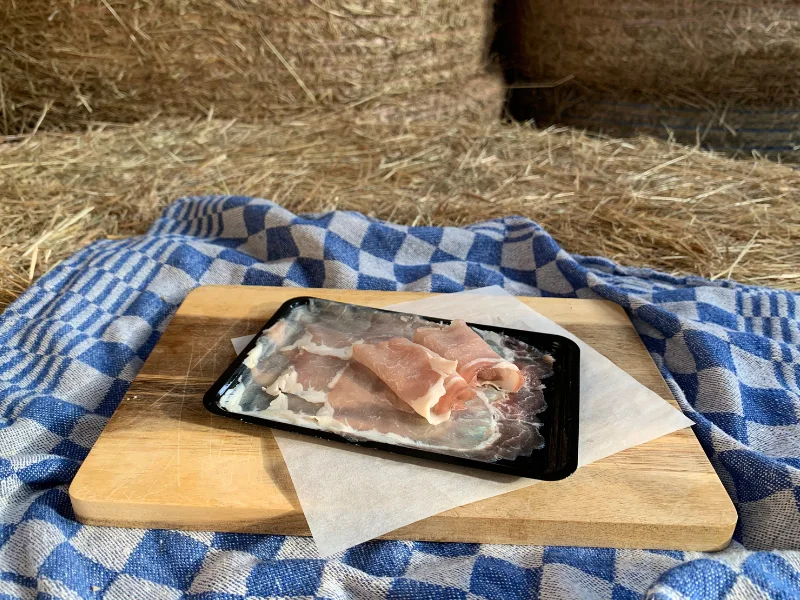 Boeren in het Bos Bacon plakjes | Vleeswaren van ons Bosvarkens
