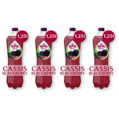 Spa Fruit cassis blackberry 4-pack