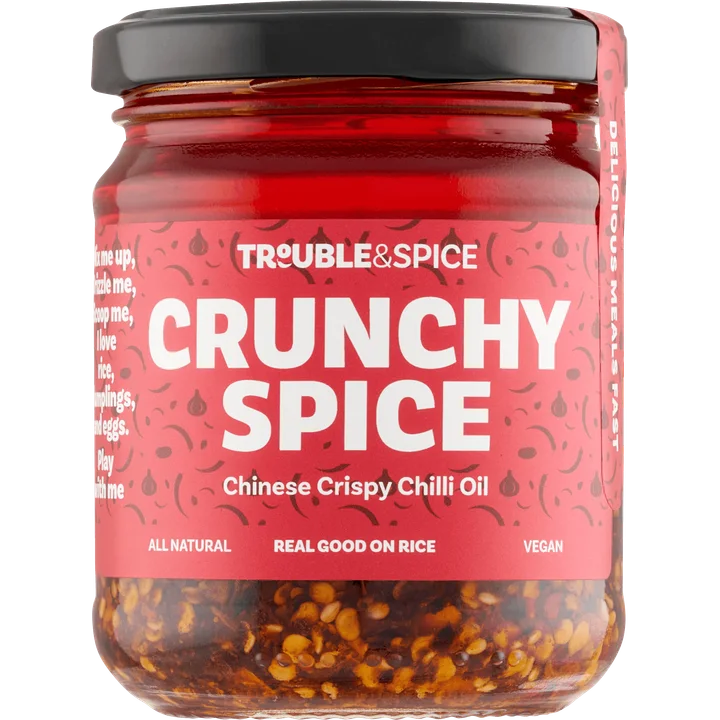 Trouble & Spice Crunchy Spice Chinese Crispy Chilli Oil 200 ml