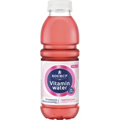 Sourcy Vitaminwater framboos granaatapp 6-pack