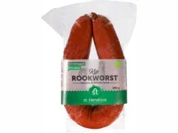 Kip rookworst van haantjes