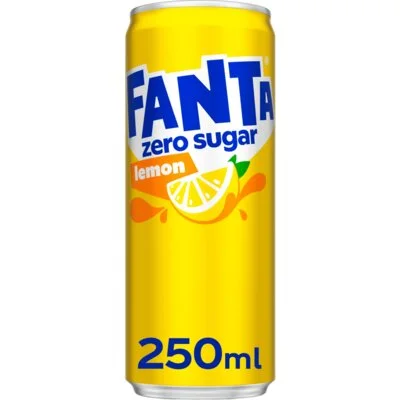Fanta Lemon zero sugar 4-pack