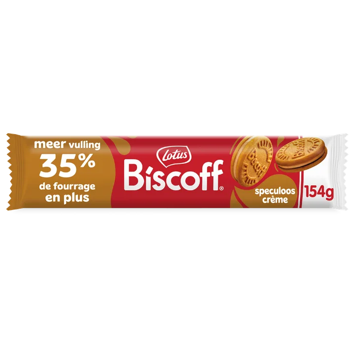 Lotus Biscoff Speculoos Gevuld Speculooscreme 154g