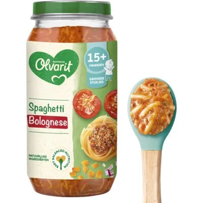 Olvarit Spaghetti bolognese 15m+