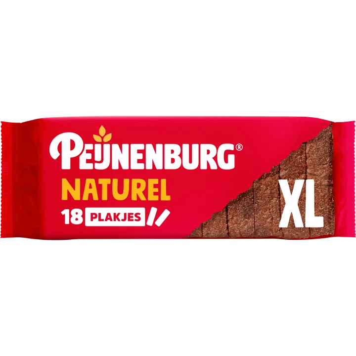Peijnenburg ontbijtkoek naturel gesneden 550 g