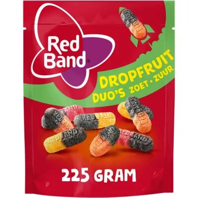 Red Band Dropfruit duo's zoet zuur