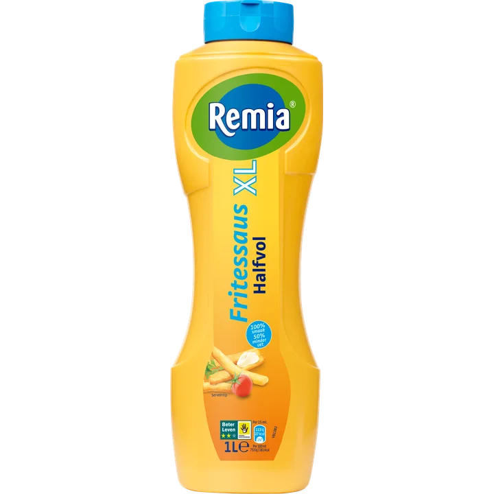 Remia Fritessaus Halfvol XL 1 L