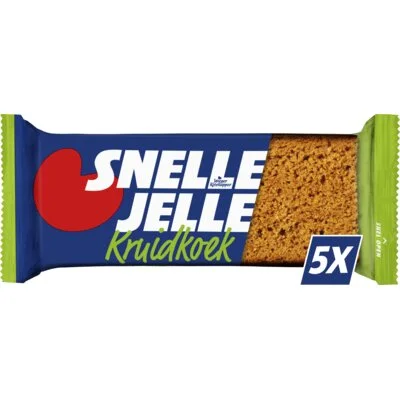 Snelle Jelle Kruidkoek naturel 5-pack