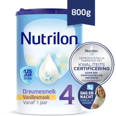 Nutrilon 4 dreumesmelk vanille 1+ jaar