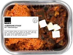 Auberginestoof met tomaten bulgur