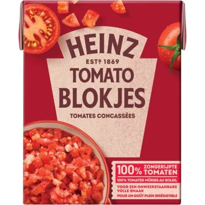 Heinz Tomaten blokjes naturel