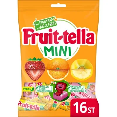 Fruittella Mini uitdeelzak