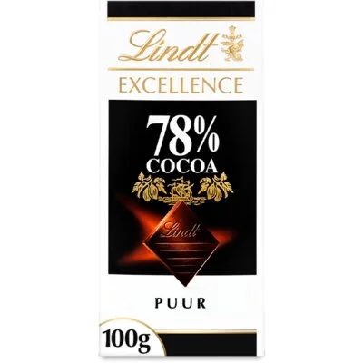Lindt Excellence 78% pure chocolade