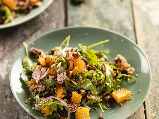 Boekweitcouscous met pompoen en cranberry