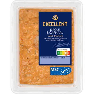 AH Excellent Bisque & garnaal luxe salade