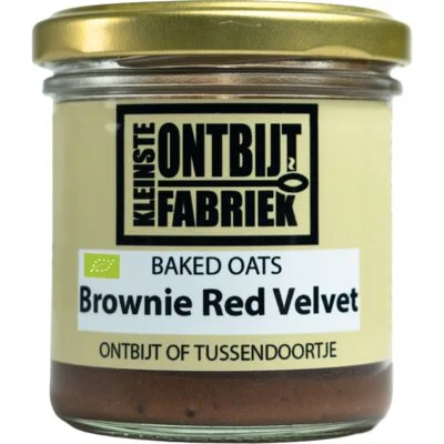 Kleinste Ontbijtfabr Baked oats brownie red velvet