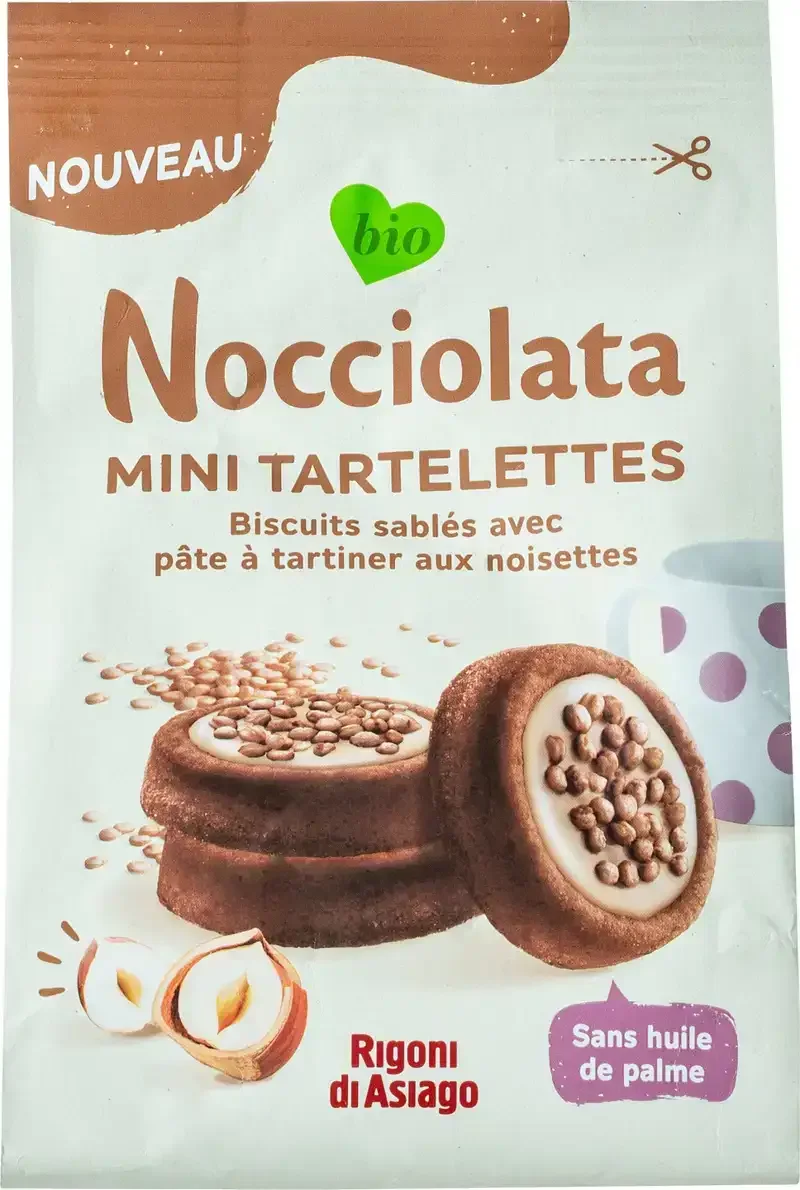 Tartelettes bianca hazelnoot