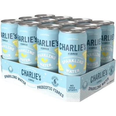 Charlie's Fibres lemon ginger 12-pack