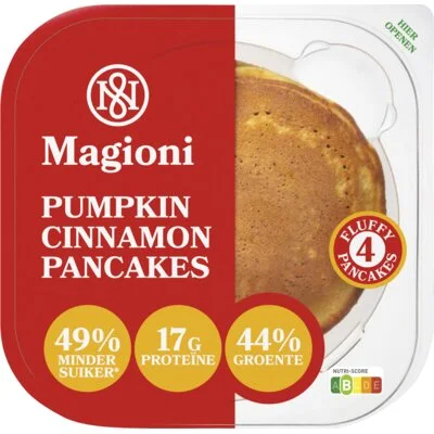Magioni Pumpkin Cinnamon Pancakes 4 x 40 g
