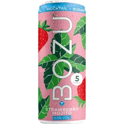 Bozu Mocktail strawberry mojito