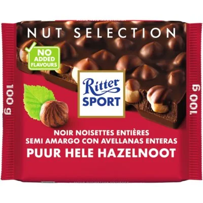 Ritter Sport Puur hele hazelnoot