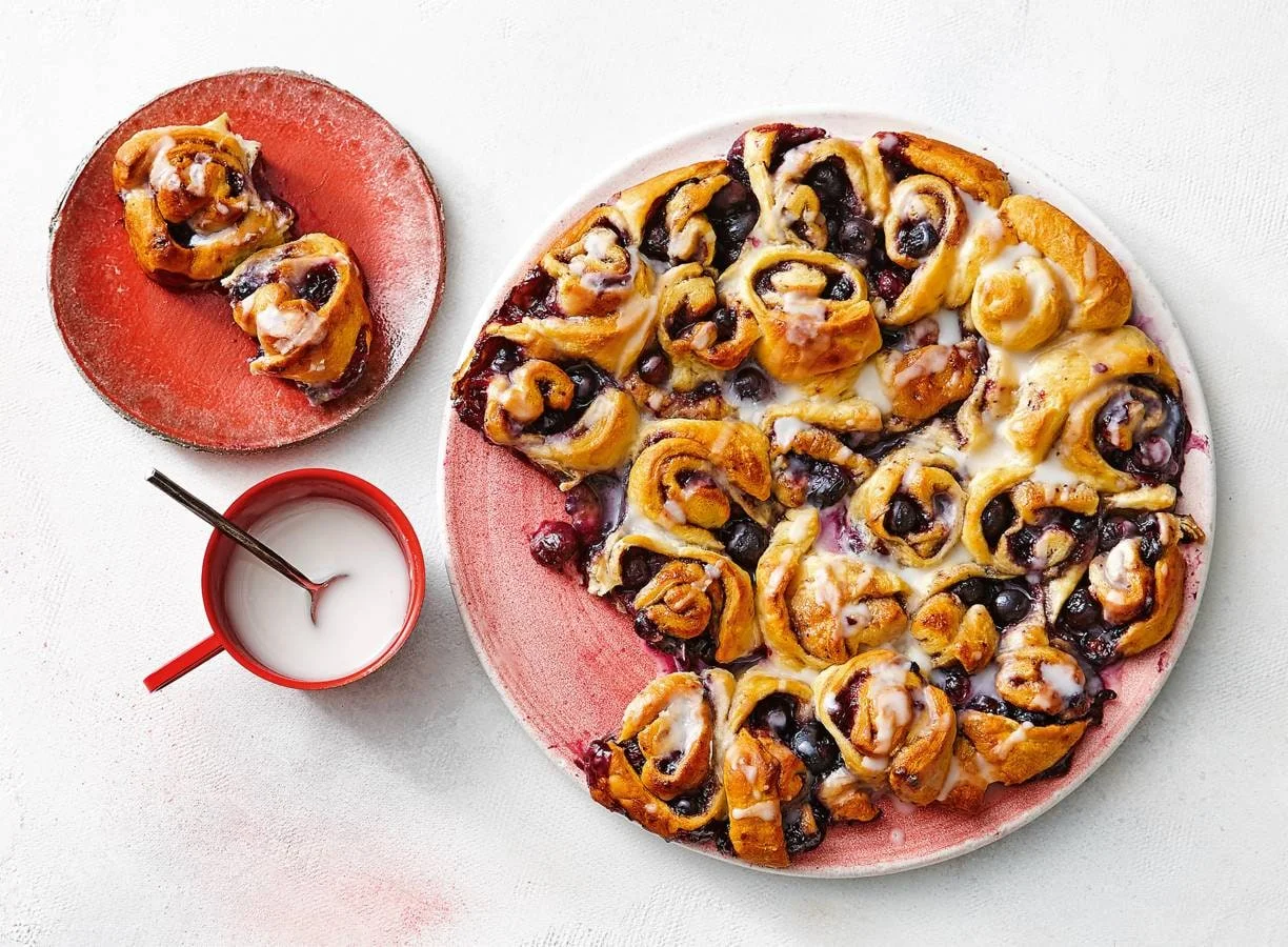 Bosbessenbroodjes