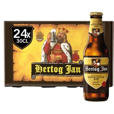 Hertog Jan Pilsener bier krat