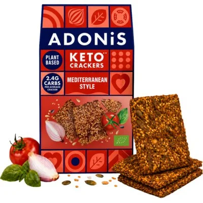 Adonis Keto crackers mediterranean style