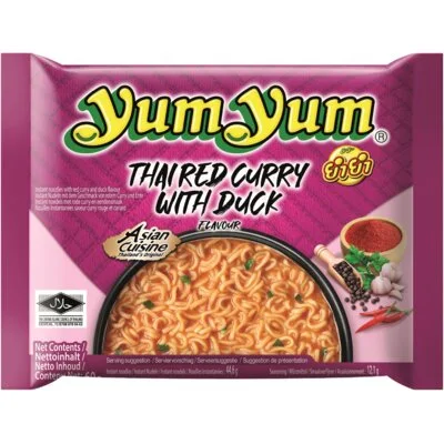 Yum Yum Thai red curry instant noodles