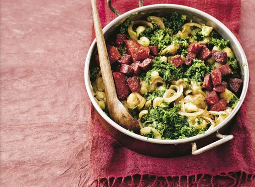 Boerenkoolstoof met chorizo