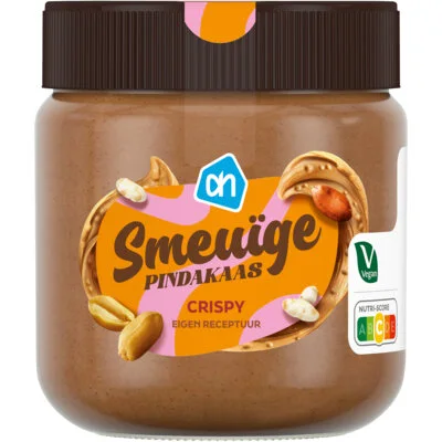 AH Smeuige pindakaas crispy