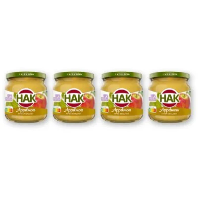 Hak Appelmoes extra kwaliteit 4-pack