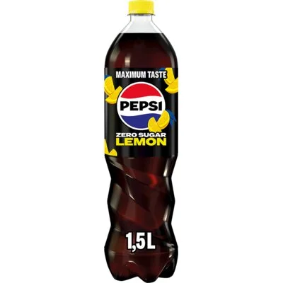 Pepsi Zero sugar cola lemon
