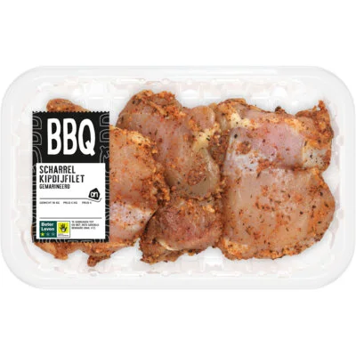 AH BBQ scharrel kipdijfilet gemarineerd